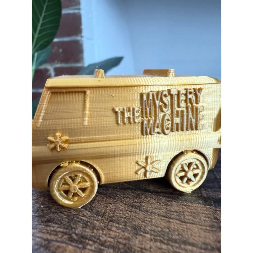 3-D printed mystery machine, Scooby Doo